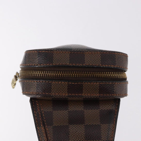 LOUIS VUITTON Damier Ebene Geronimos Shoulder Bag N51994 LV Auth 170767