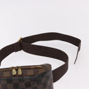 LOUIS VUITTON Damier Ebene Geronimos Shoulder Bag N51994 LV Auth 170767-8