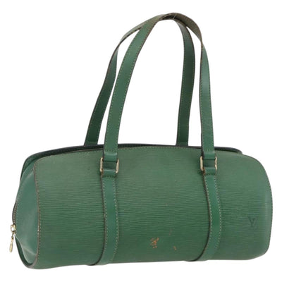 LOUIS VUITTON Epi Soufflot Hand Bag Green M52224 LV Auth 170774