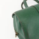 LOUIS VUITTON Epi Soufflot Hand Bag Green M52224 LV Auth 170774-14