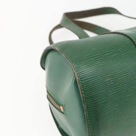 LOUIS VUITTON Epi Soufflot Hand Bag Green M52224 LV Auth 170774
