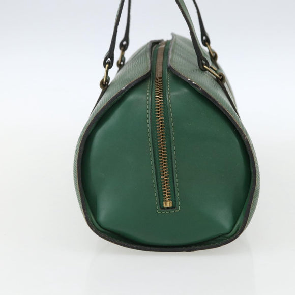 LOUIS VUITTON Epi Soufflot Hand Bag Green M52224 LV Auth 170774