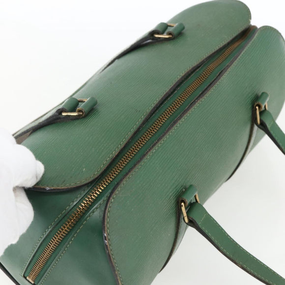 LOUIS VUITTON Epi Soufflot Hand Bag Green M52224 LV Auth 170774