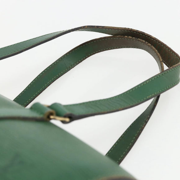 LOUIS VUITTON Epi Soufflot Hand Bag Green M52224 LV Auth 170774