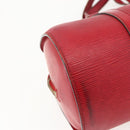 LOUIS VUITTON Epi Soufflot Hand Bag Red M52227 LV Auth 170775-16