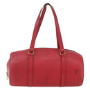 LOUIS VUITTON Epi Soufflot Hand Bag Red M52227 LV Auth 170775-13