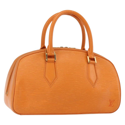 LOUIS VUITTON Epi jasmine Hand Bag 2way Orange Mandarin M5208H LV Auth 170789