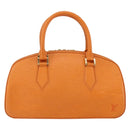 LOUIS VUITTON Epi jasmine Hand Bag 2way Orange Mandarin M5208H LV Auth 170789-2