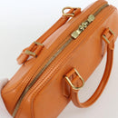 LOUIS VUITTON Epi jasmine Hand Bag 2way Orange Mandarin M5208H LV Auth 170789-6