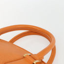 LOUIS VUITTON Epi jasmine Hand Bag 2way Orange Mandarin M5208H LV Auth 170789-8