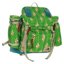 GUCCI The North Face Backpack Nylon Green Silver 650294 Auth 170794SAM-1