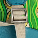 GUCCI The North Face Backpack Nylon Green Silver 650294 Auth 170794SAM-18