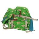 GUCCI The North Face Backpack Nylon Green Silver 650294 Auth 170794SAM-4