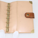 LOUIS VUITTON Multicolor Agenda PM Day Planner Cover White R21074 LV Auth 170796-19
