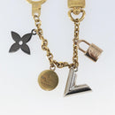LOUIS VUITTON Chain Caleido V Charm Key Holder metal Gold M67379 LV Auth 170801-7