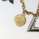 LOUIS VUITTON Chain Caleido V Charm Key Holder metal Gold M67379 LV Auth 170801-8
