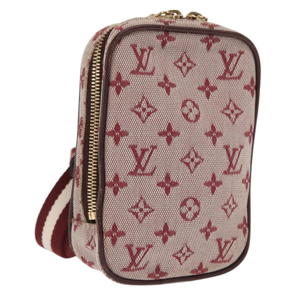 LOUIS VUITTON Monogram Mini Usu Digitaltasche Rot M60001 LV Auth 170804
