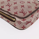 LOUIS VUITTON Monogram Mini Usu Digitaltasche Rot M60001 LV Auth 170804-14