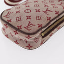 LOUIS VUITTON Monogram Mini Usu Digitaltasche Rot M60001 LV Auth 170804-15