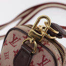 LOUIS VUITTON Monogram Mini Usu Digitaltasche Rot M60001 LV Auth 170804-9