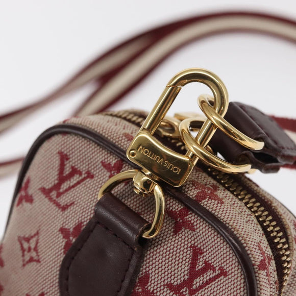 LOUIS VUITTON Monogram Mini Usu Digitaltasche Rot M60001 LV Auth 170804
