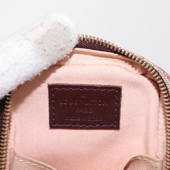 LOUIS VUITTON Monogram Mini Usu Digitaltasche Rot M60001 LV Auth 170804