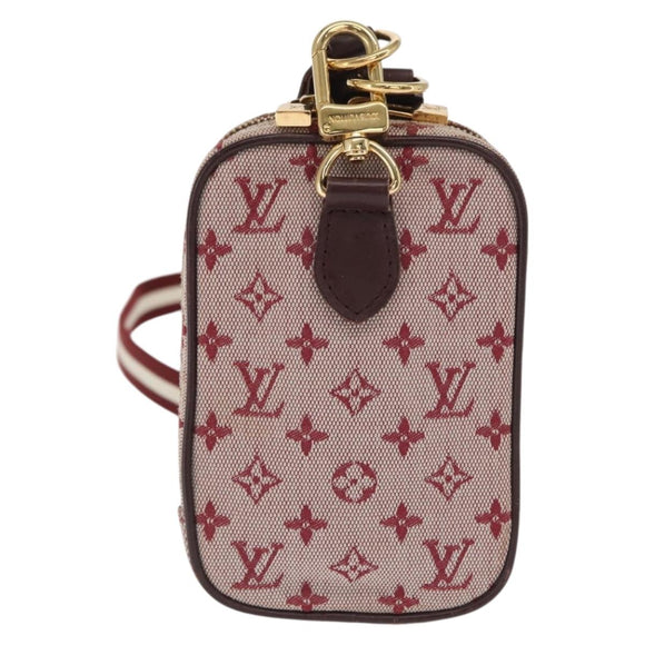 LOUIS VUITTON Monogram Mini Usu Digitaltasche Rot M60001 LV Auth 170804