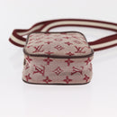 LOUIS VUITTON Monogram Mini Usu Digitaltasche Rot M60001 LV Auth 170804-5