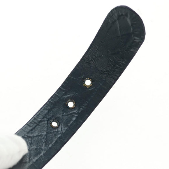 CHANEL One Piece Cotton Navy CC Auth 170808V