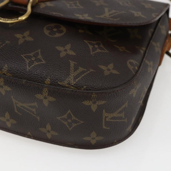LOUIS VUITTON Monogram Saint Cloud GM Shoulder Bag M51242 LV Auth 170822