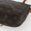 LOUIS VUITTON Monogram Saint Cloud GM Shoulder Bag M51242 LV Auth 170822-16