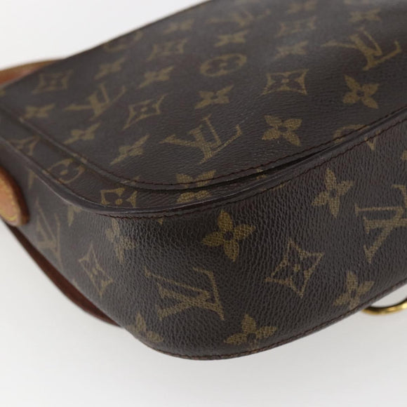 LOUIS VUITTON Monogram Saint Cloud GM Shoulder Bag M51242 LV Auth 170822