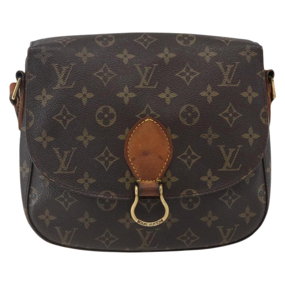 LOUIS VUITTON Monogram Saint Cloud GM Shoulder Bag M51242 LV Auth 170822