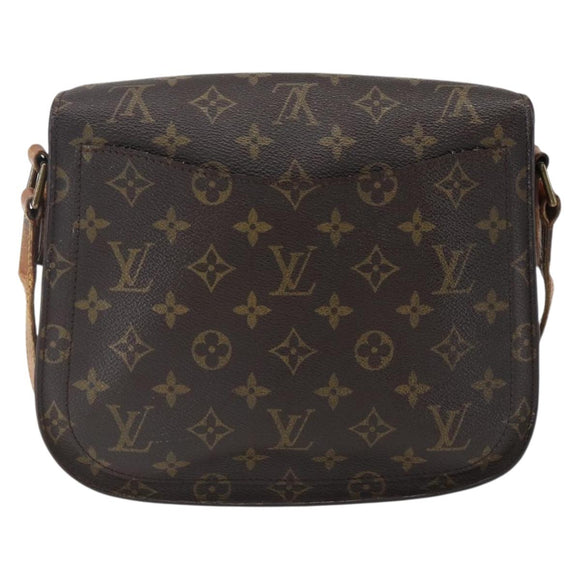LOUIS VUITTON Monogram Saint Cloud GM Shoulder Bag M51242 LV Auth 170822