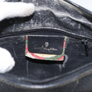 GUCCI GG Supreme Web Sherry Line Tasche PVC Schwarz Gold 72 02 088 Auth 170825A-17