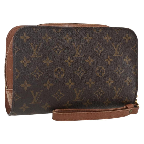 LOUIS VUITTON Monogram Orsay Clutch Bag M51790 LV Auth 170827