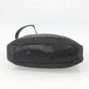 GUCCI Bamboo Shoulder Bag Leather 2way Black Gold 001 1781 1577 Auth 170828-11