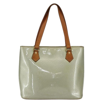 LOUIS VUITTON Monogram Vernis Houston Hand Bag Gris M91053 LV Auth 170831 - 0