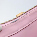 LOUIS VUITTON Monogram Vernis Columbus Tote Bag Pink M91032 LV Auth 170832-10