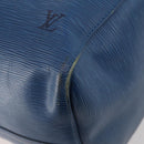 LOUIS VUITTON Epi Keepall 50 Boston Bag Blau M42965 LV Auth 170836-15