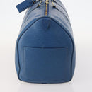 LOUIS VUITTON Epi Keepall 50 Boston Bag Blau M42965 LV Auth 170836-3