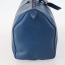LOUIS VUITTON Epi Keepall 50 Boston Bag Blau M42965 LV Auth 170836-4