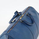 LOUIS VUITTON Epi Keepall 50 Boston Bag Blau M42965 LV Auth 170836-6