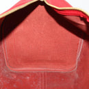 LOUIS VUITTON Epi Keepall 50 Boston Bag Red M42967 LV Auth 170837-19