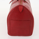 LOUIS VUITTON Epi Keepall 50 Boston Bag Red M42967 LV Auth 170837-4