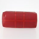 LOUIS VUITTON Epi Keepall 50 Boston Bag Red M42967 LV Auth 170837-9