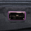 Salvatore Ferragamo Vala Shoulder Bag Nylon Purple Gold Auth 170840A-19