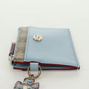 GUCCI GG Supreme Key Case PVC Light Blue 847916 Auth 170844SM-3