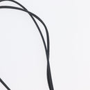 HERMES Mon Petit Kelly PM Necklace Leather Black Auth 170847M-13