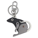 LOUIS VUITTON Monogram Eclipse Porte Cles LV Rat Charm M68835 LV Auth 170848M-1
